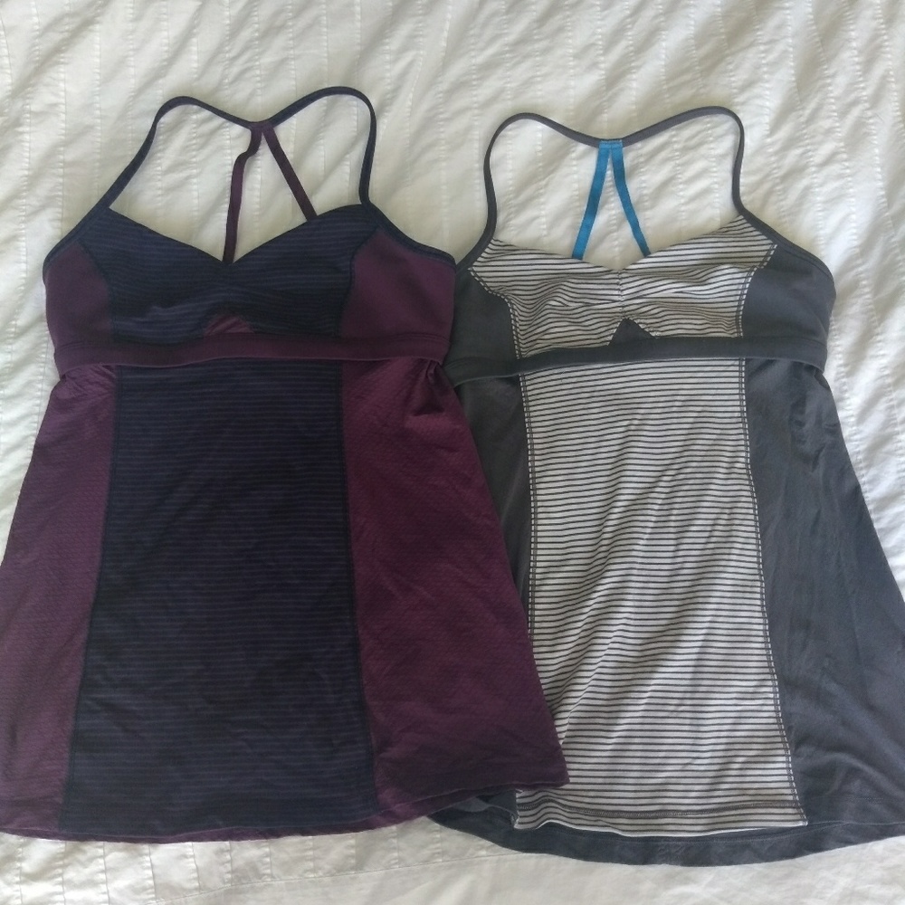 Set of 2 lululemon workout tanks